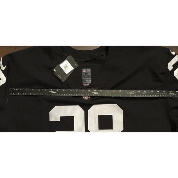 Nike Raiders Authentic On Field Player Jersey Jacobs #28 Size 60 4XL 57NM-OREH. - Picture 16 of 16